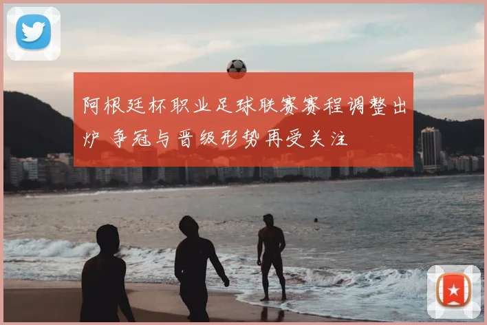 阿根廷杯职业足球联赛赛程调整出炉 争冠与晋级形势再受关注