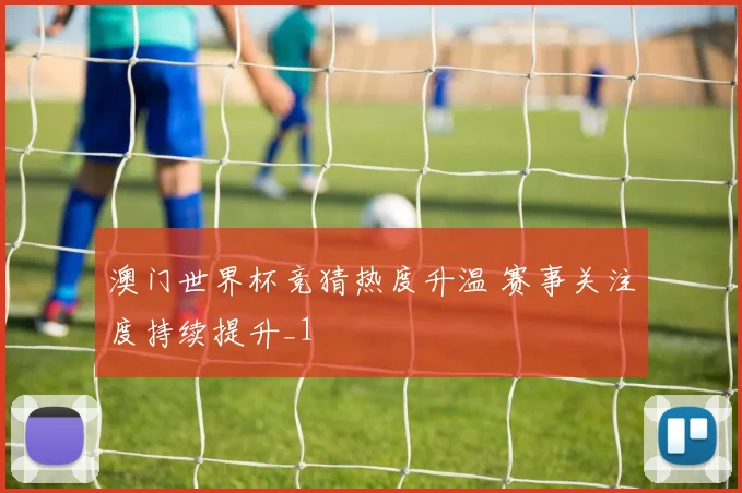 澳门世界杯竞猜热度升温 赛事关注度持续提升_1